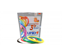Набор пластика для 3D ручек: UNID KID-6 (по 5м. 6 цветов) KID6-2 Набор пластика для 3D ручек: UNID KID-6 (по 5м. 6 цветов) KID6-2